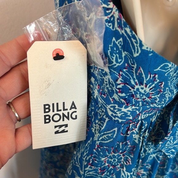 NEW BILLABONG Floral Print Romper With Adjustable Straps - Picture 5 of 8